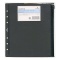 HB×WA5サイズ ブラックファスナーホルダー システム手帳リフィル 