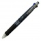 クリップオンマルチ　4色ボールペン+シャープ0.5【黒】