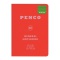 ペンコ/penco ソフトPPノート A6サイズ 横罫【レッド】