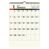 【ユナイテッドビーズ】A4縦型 ウォールカレンダー 壁掛け <2017年12月から2018年12月対応>