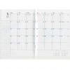 【レイメイ】A5 月間ブロック 見開き <2016年10月から2018年1月対応>