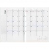 【レイメイ】A5 月間ブロック 見開き 日曜始まり <2016年10月から2018年1月対応>