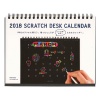 【ハイタイド】スクラッチデスクカレンダー 卓上 <2018年1月から2018年12月対応>