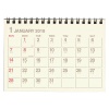 【エトランジェ】A6カレンダー 卓上 <2018年1月から2018年12月対応>