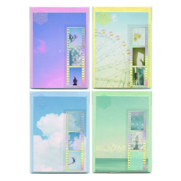 空時間「一瞬」レターセット【うたかた・あお】手紙 便箋 封筒 空 風景