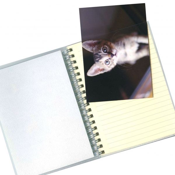 A6サイズ クリアポケット付き ノートブック 街 文房具と文具通販のkdm