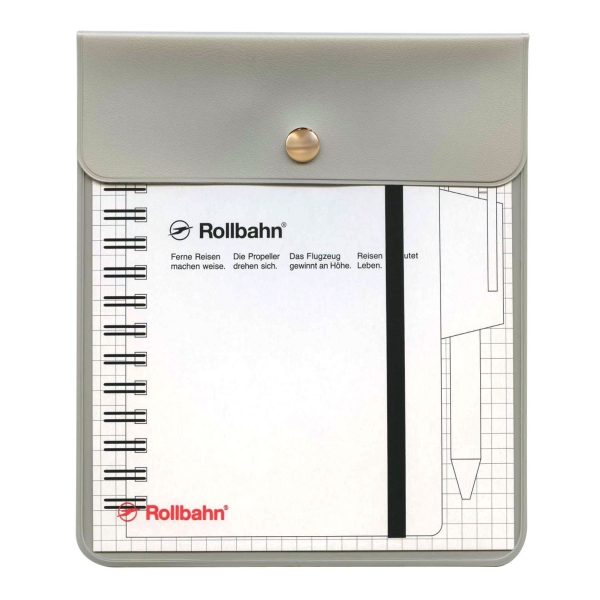 ロルバーンrollbahn ミニ　クリアグレー ロルバーンrollbahn ミニ クリア グレー ロルバーンダイアリー