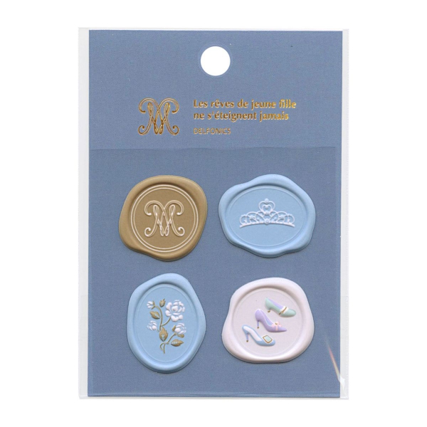 マノワール シーリングワックス シール 【B/ブルー】 : 文房具と文具