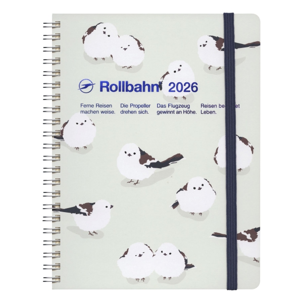 2026年 手帳 10月 月間ブロック ロルバーンダイアリー アニマル A5