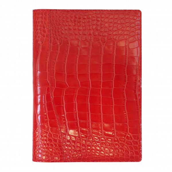 A5手帳カバー　クロコダイル　メモ　象革　キタムラ クロコダイルバイブルサイズ手帳カバー[FK1203]クロコダイル