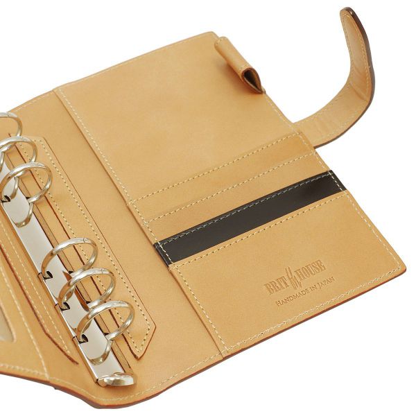 バイブル システム手帳 コードバン リング径25mm【ブラック】 : 文房具