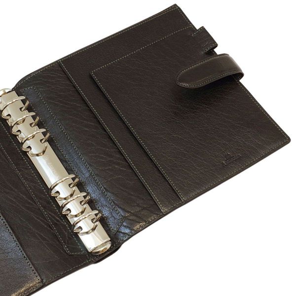 HB×WA5 ディープ リング径25mm 【ブラック】システム手帳バインダー