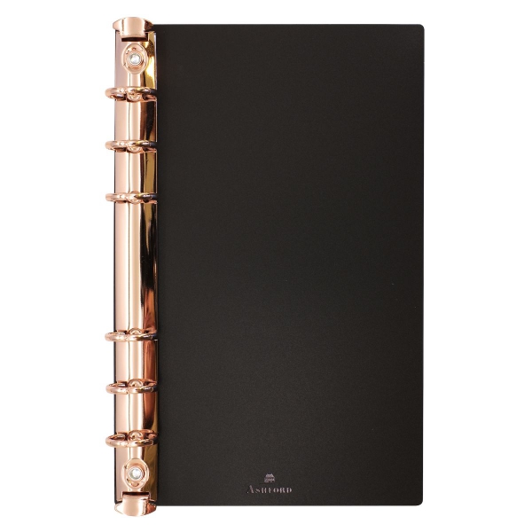 大幅値下げAshfordレザー バイブルリング式ファイル 大幅値下げAshford