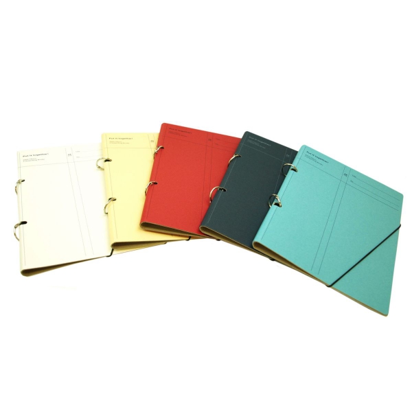 A5 2穴 リングホルダー【レッド】 : 文房具と文具通販のKDM