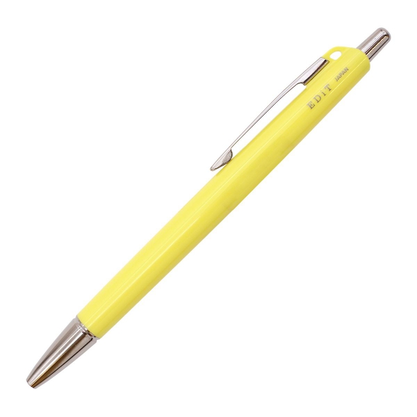 油性ボールペン 極細0.5/EDiT【イエロー】 : 文房具と文具通販のKDM