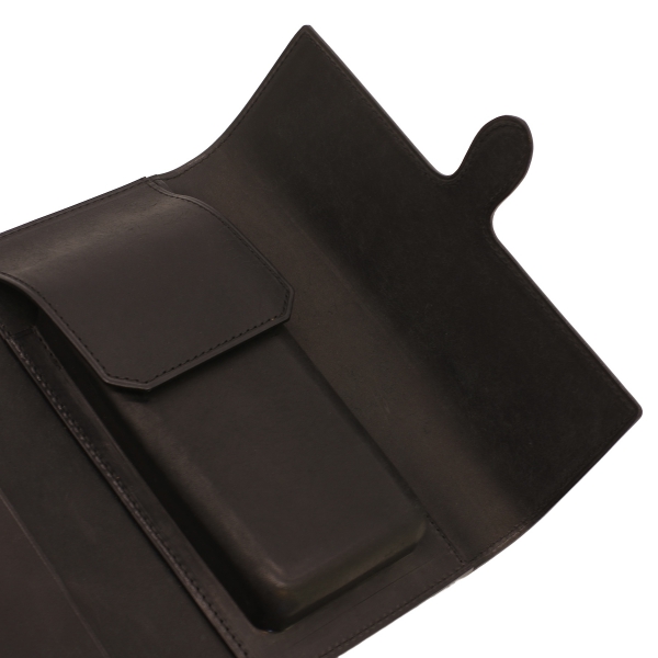 LOAPADコードバン KAKUSHI ペンケース 4本差し【ブラック】日本製