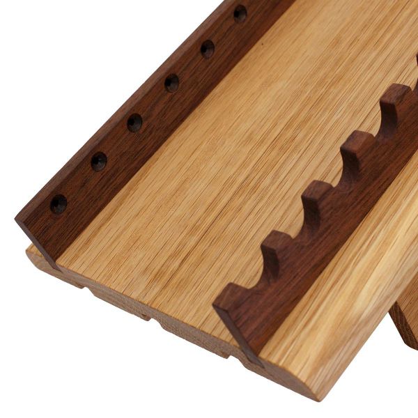 木製 魅せるペンスタンド 10本用 木群KOMURA【ナラ&ブラック