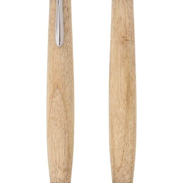 木軸 シャープペンシル 0.5mm【アオモジ/青文字】木軸ペン工房KIKI