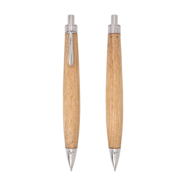 木軸 シャープペンシル 0.5mm【アボカド】木軸ペン工房KIKI : 文房具と