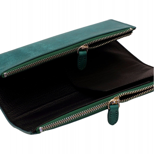 ベンディペンケース エッセンシャル MAYA/マヤ【ティール】本革 筆箱