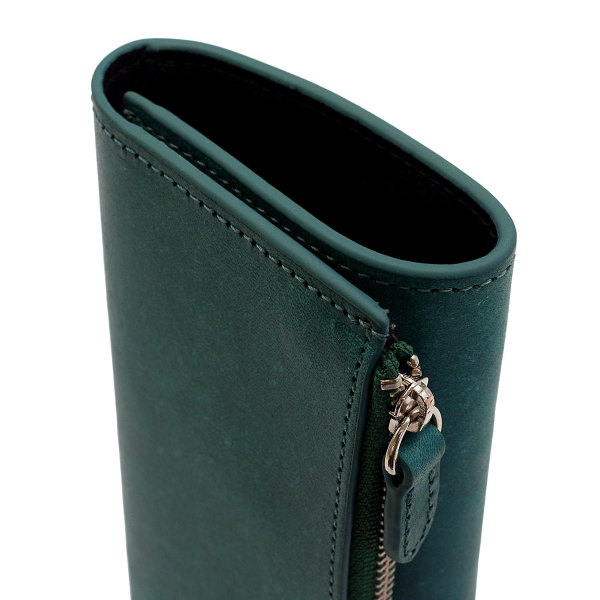 ベンディペンケース エッセンシャル MAYA/マヤ【ティール】本革 筆箱