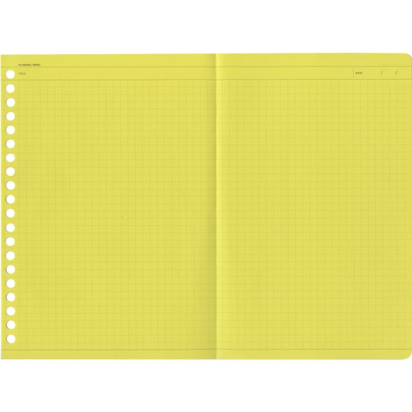 FLEX/フレックス ルーズリーフ 【ダブルページメモ】A5サイズ 20穴用