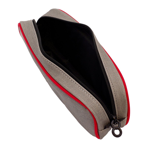 筆箱 LOONLOON 260 レイニー ペンケース グレー 大容量 おしゃれ シンプル