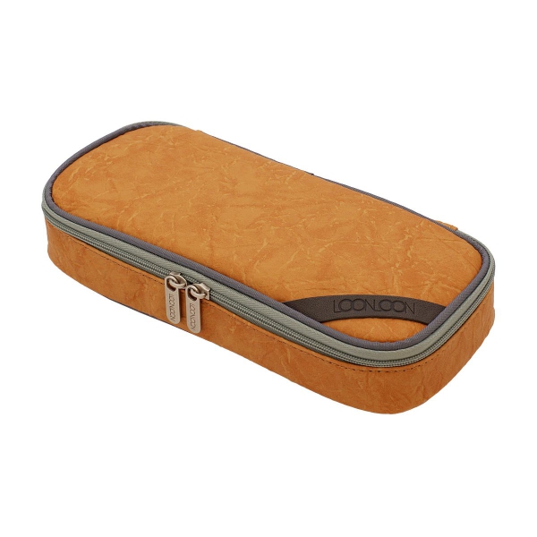 665 ペーパー ペンケース 【ブラウン】筆箱 大容量 人気 : 文房具と