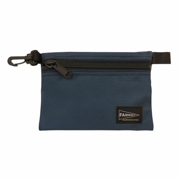 FARM HUT マルチポーチ(S)【ブルー】B6サイズ アウトドア