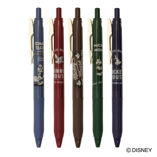 サラサクリップ ビンテージ ミッキー 限定 ボールペン0 5mm ダークブルーインク 文房具と文具通販のkdm