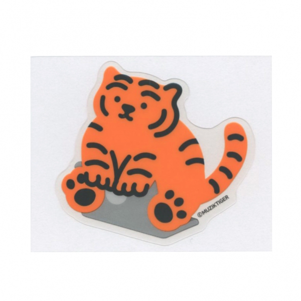 貼ってはがせるステッカー MUZIK TIGER/ムジークタイガー シール 【G
