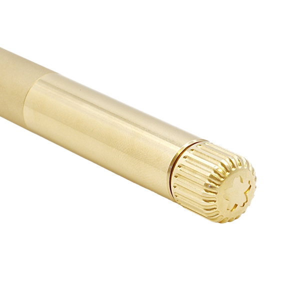 クラフトラボ 003 ゲルインクボールペン 0.8mm 真鍮製【ゴールド