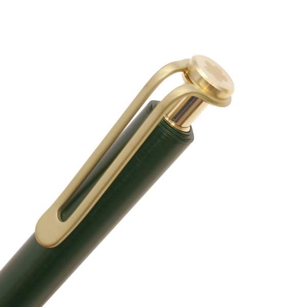 クラフトラボ 008 ノック式 水性ボールペン【グルーヴグリーン