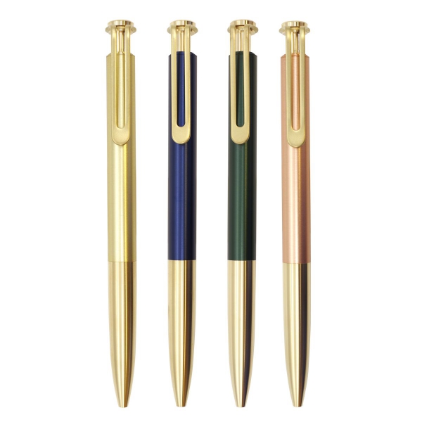 クラフトラボ 008 ノック式 水性ボールペン【グルーヴグリーン