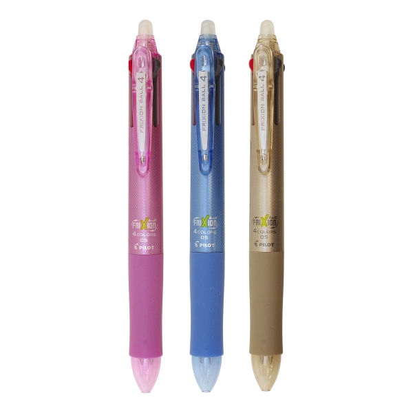 4色ボールペン フリクションボール4 0.5mm【シャンパンゴールド