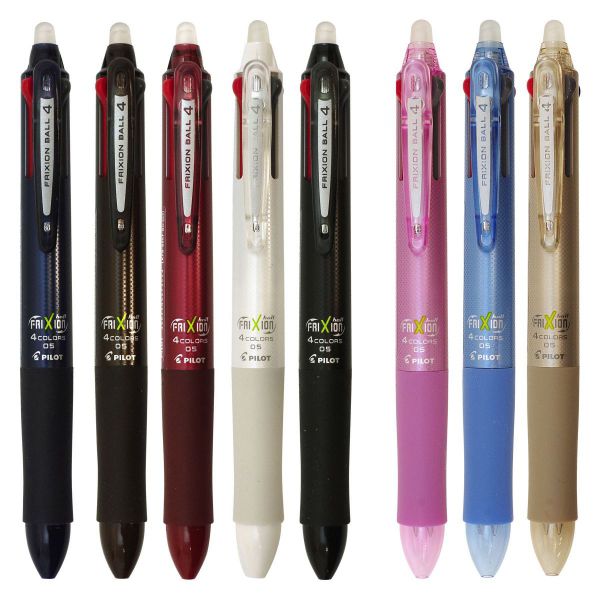 4色ボールペン フリクションボール4 0.5mm【シャンパンゴールド