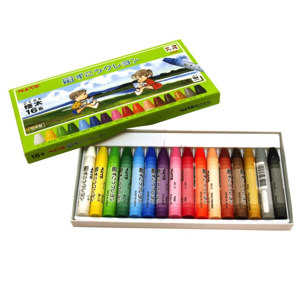 ずこうクレヨン セット 16色 : 文房具と文具通販のKDM