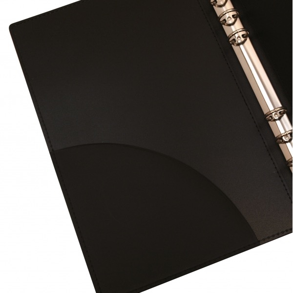 A5サイズ 6穴 リフィルファイルポケット【オレンジ】システム手帳