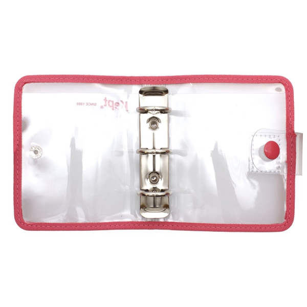 B8変形 Kept ミニバインダー(3穴) リング径20mm【サンドベージュ