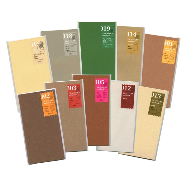 トラベラーズノート レギュラーサイズ リフィル【軽量紙】 : 文房具と
