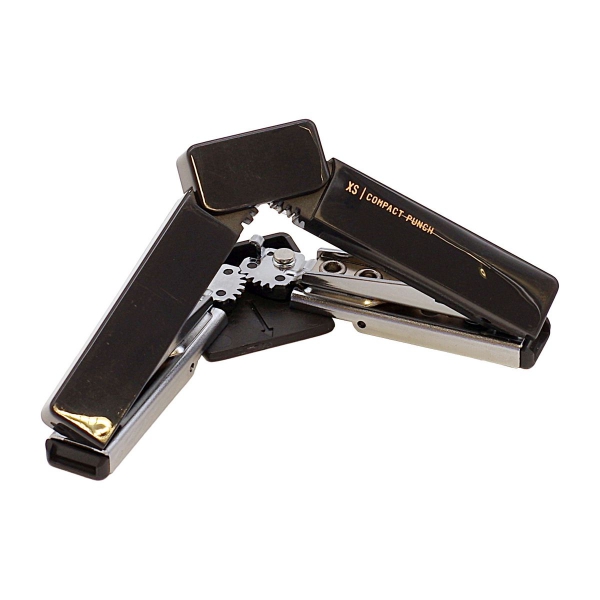 XS (とっても小さいステーショナリーシリーズ) コンパクト パンチ【黒A】 文房具と文具通販のKDM
