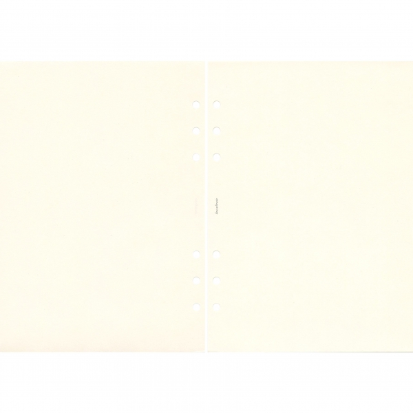 A5サイズ メモ無地100枚 524-507 システム手帳リフィル : 文房具と文具