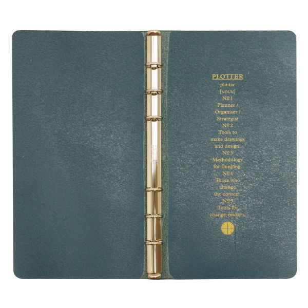 ナローサイズ プロッター シュリンク リング径11mm【ブルー】レザー