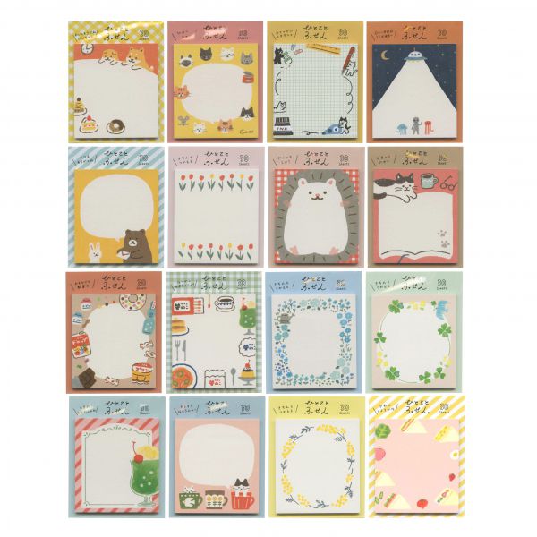 ひとこと箋 ひとことふせん 30枚入【クローバー】 : 文房具と文具通販のKDM