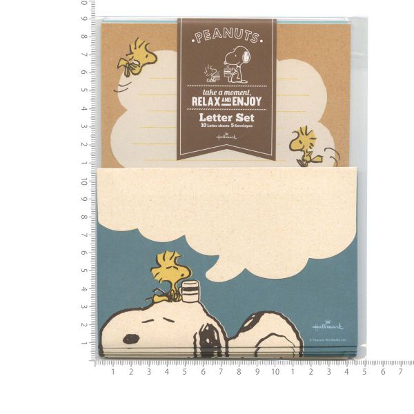 おすそ分けファイル スヌーピー メモ ダイカットメモ レターセット