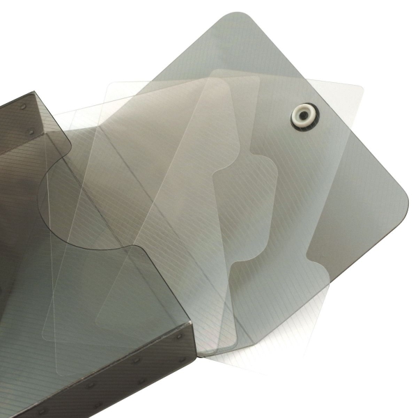 5×3 カードボックス【クリア】（H75mm×W125mm対応） : 文房具と文具