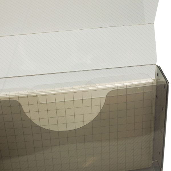 5×3 カードボックス【クリア】（H75mm×W125mm対応） : 文房具と文具