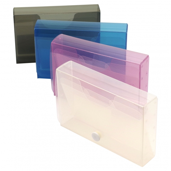 5×3 カードボックス【クリア】（H75mm×W125mm対応） : 文房具と文具