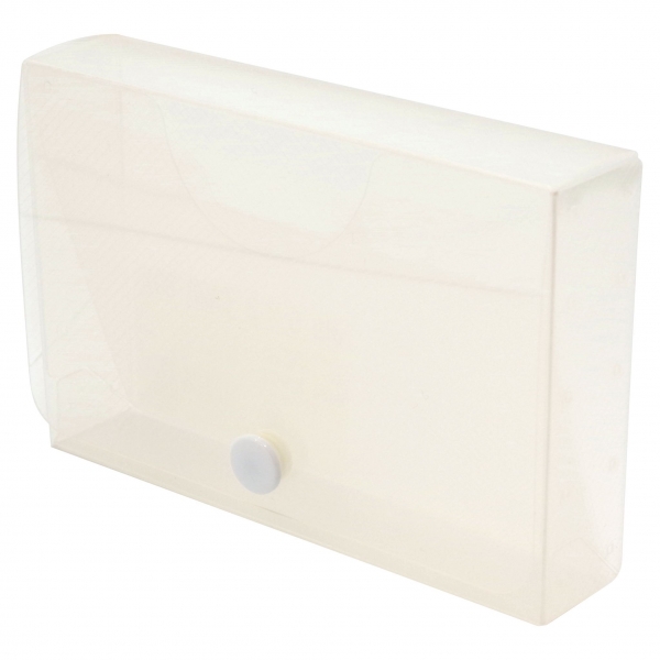 5×3 カードボックス【クリア】（H75mm×W125mm対応） : 文房具と文具