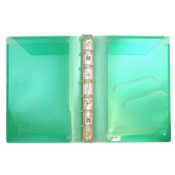 ミニ6穴 マイシステムバインダー(システム手帳バインダー)【Sオレンジ